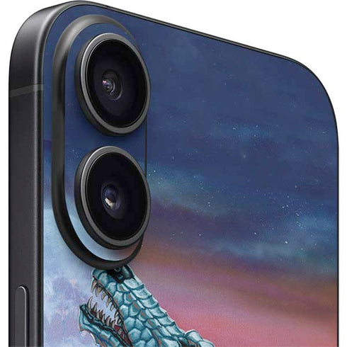 Dragon and the Wolf by Ed Beard Jr iPhone 16 Plus Skin